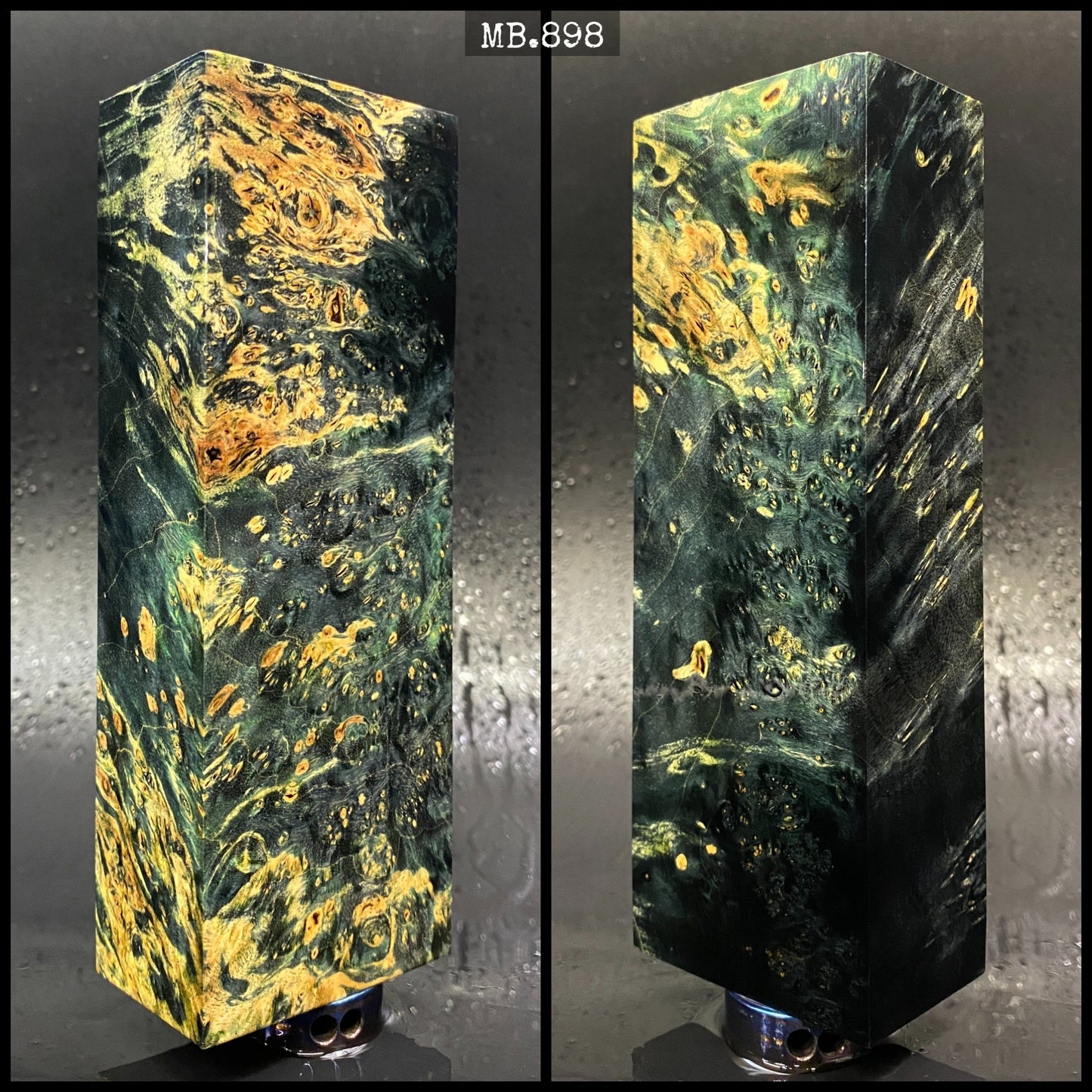 Premium Stabilized Maple Burl Blank MB.898