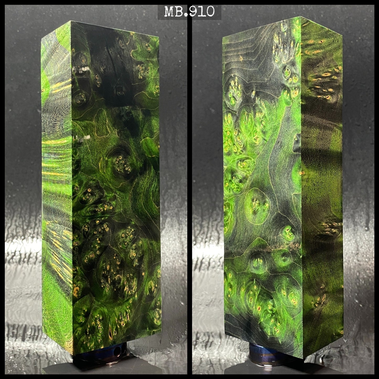 Premium Stabilized Maple Burl Blank MB.910