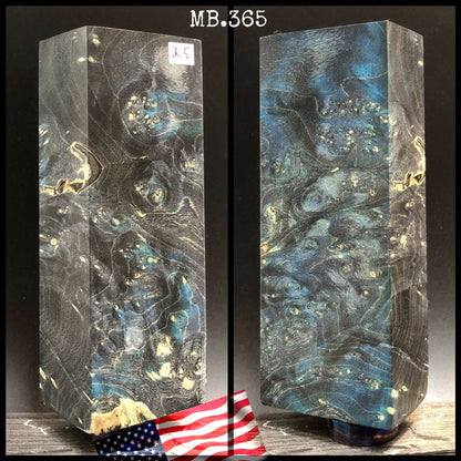 MAPLE BURL Multi Colors. Pro Stabilized Wood, Premium Blanks for Woodworking. US Stock.