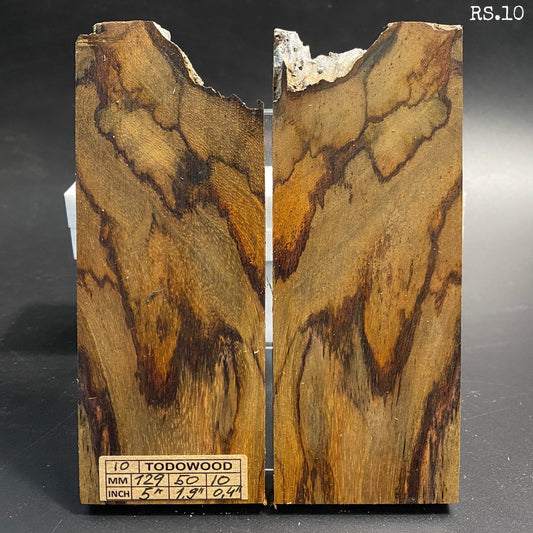 ROSEWOOD SPALTED, Mirror Blanks for Crafting, Woodworking, Precious Woods. France Stock. #RS.10