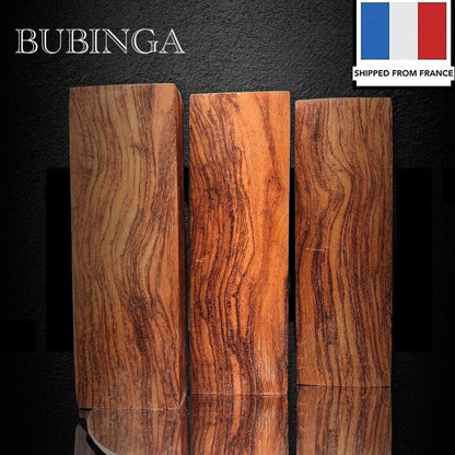 BUBINGA STABILIZED Wood Blank for woodworking or craft supplies. France Stock.